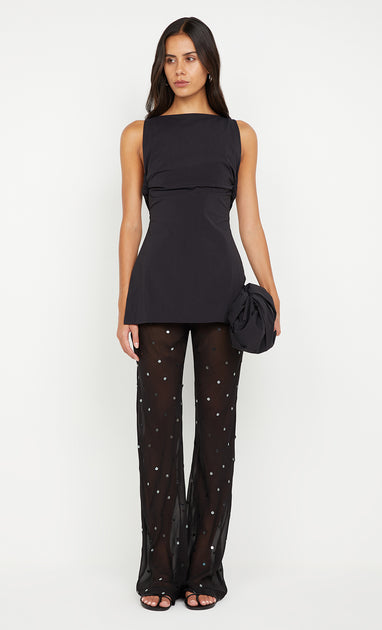 ARIELLE PANT - BLACK SEQUIN