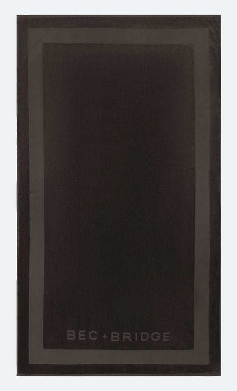B+B TOWEL - CHOCOLATE