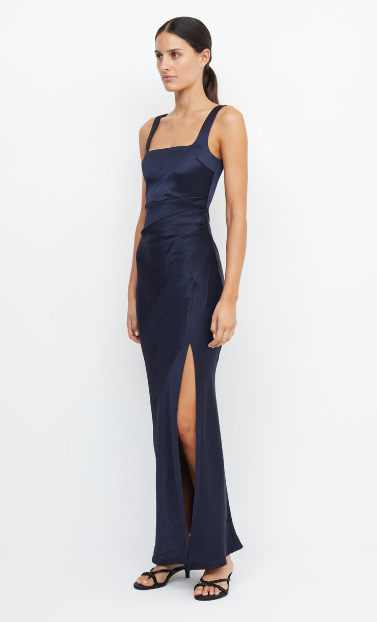 The Dreamer Square Neck Bridesmaids Dress in Ink Navy by Bec + Bridge