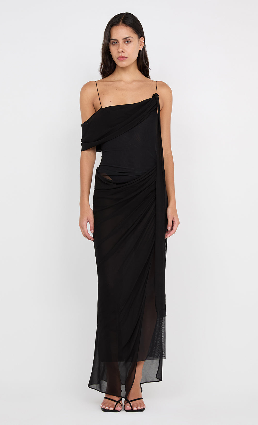 bec and bridge black one shoulder dress Dresses | Mini, Maxi, Midi Black Dresses Core Program The model is 174cm Size:6 - 7Y Black Lace Long Sleeve