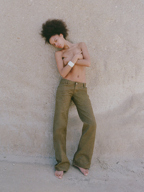 SILAS PANT - OLIVE