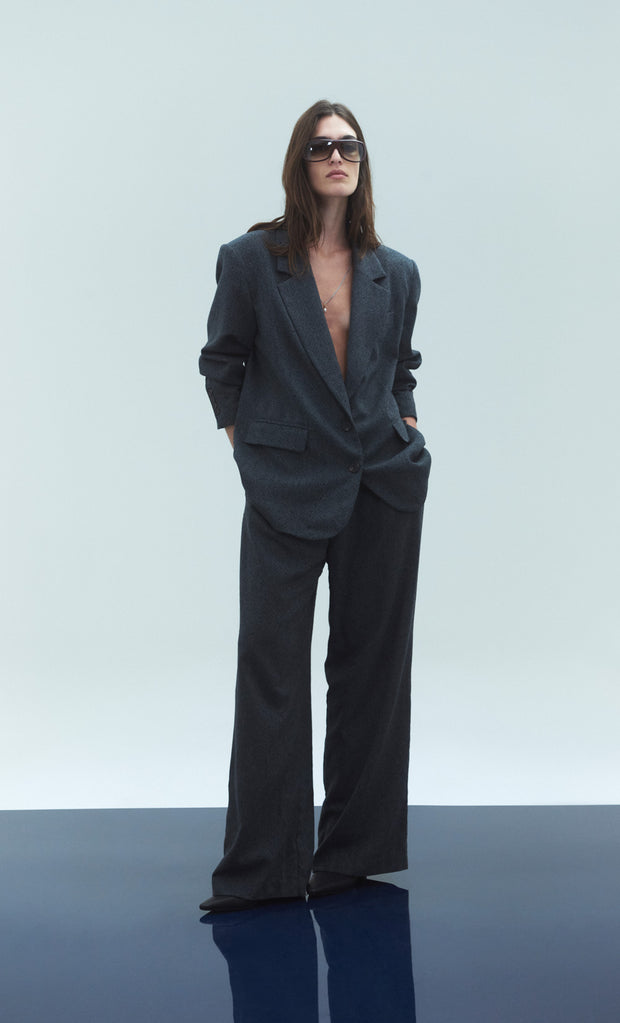 SHAE OVERSIZED PANT - CHARCOAL