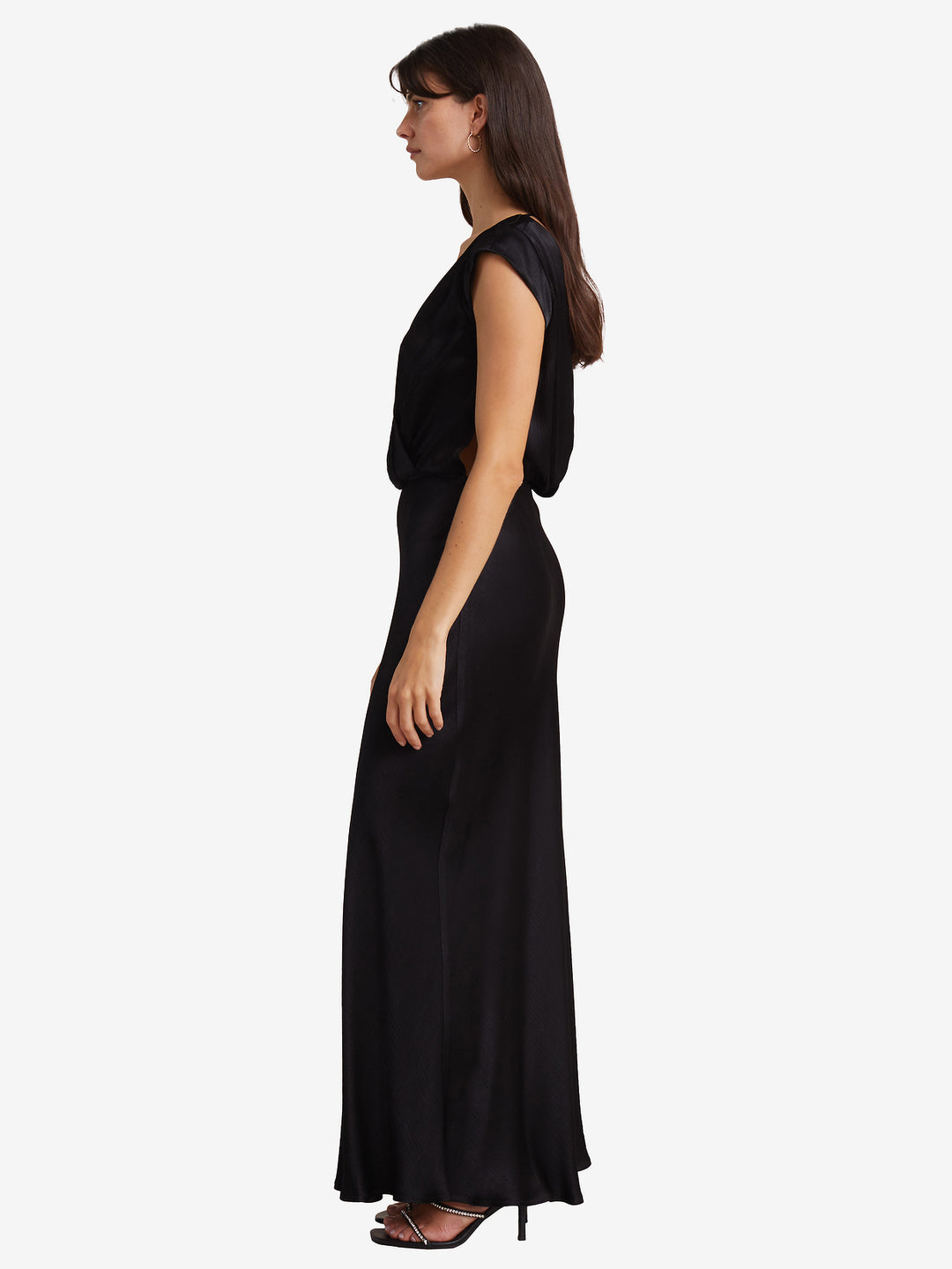 MOON DANCE MAXI DRESS - BLACK