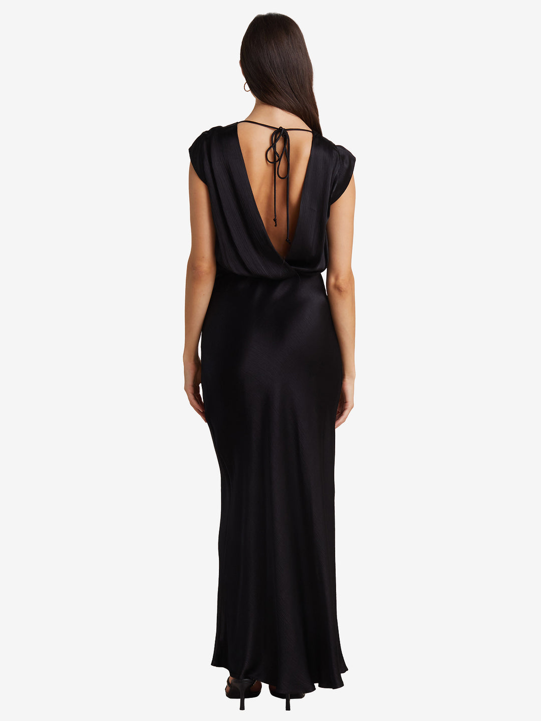 MOON DANCE MAXI DRESS - BLACK