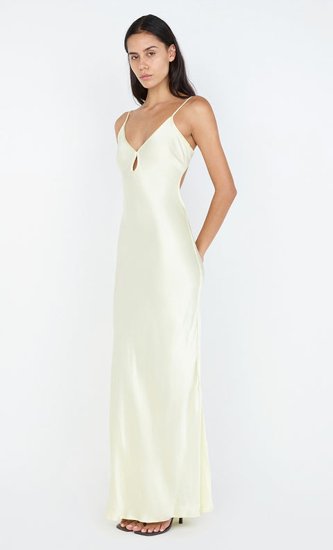 CEDAR CITY MAXI DRESS - ICE YELLOW