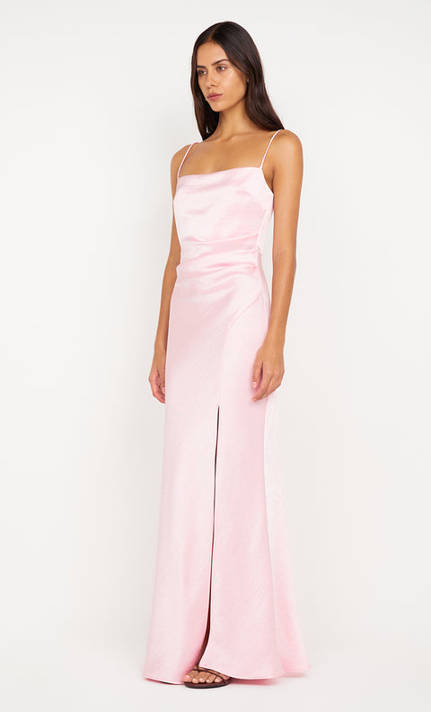 NADIA MAXI DRESS - POWDER PINK