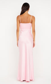 NADIA MAXI DRESS - POWDER PINK
