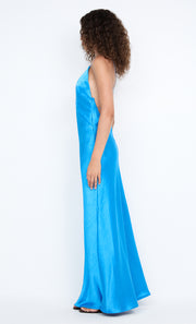 ARIAHN MAXI DRESS - MID BLUE