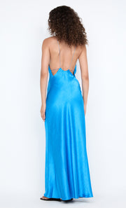 ARIAHN MAXI DRESS - MID BLUE