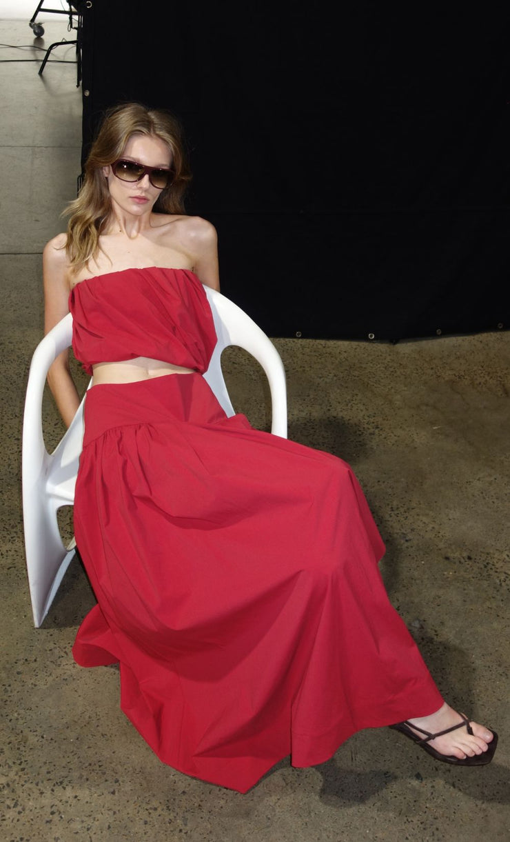 DANTE BUBBLE TOP - CHERRY
