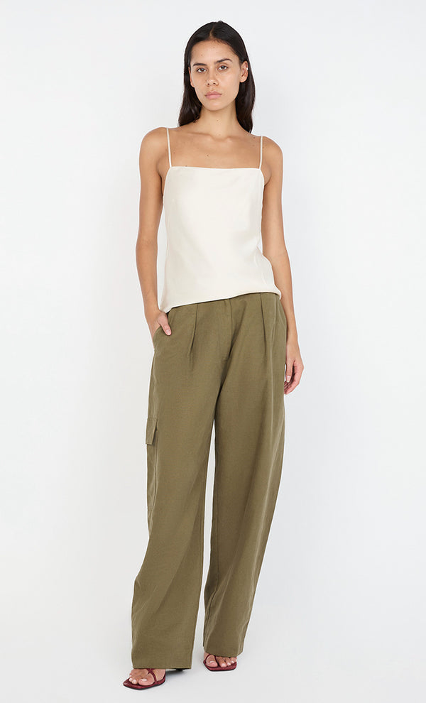 SILK CAMI - CREAM