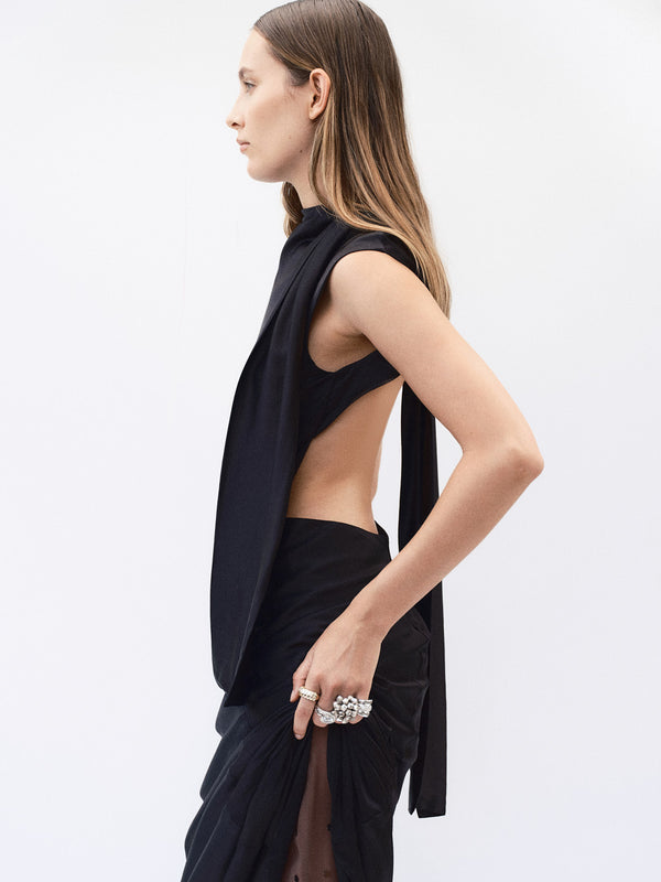 ELIAS MAXI DRESS - BLACK