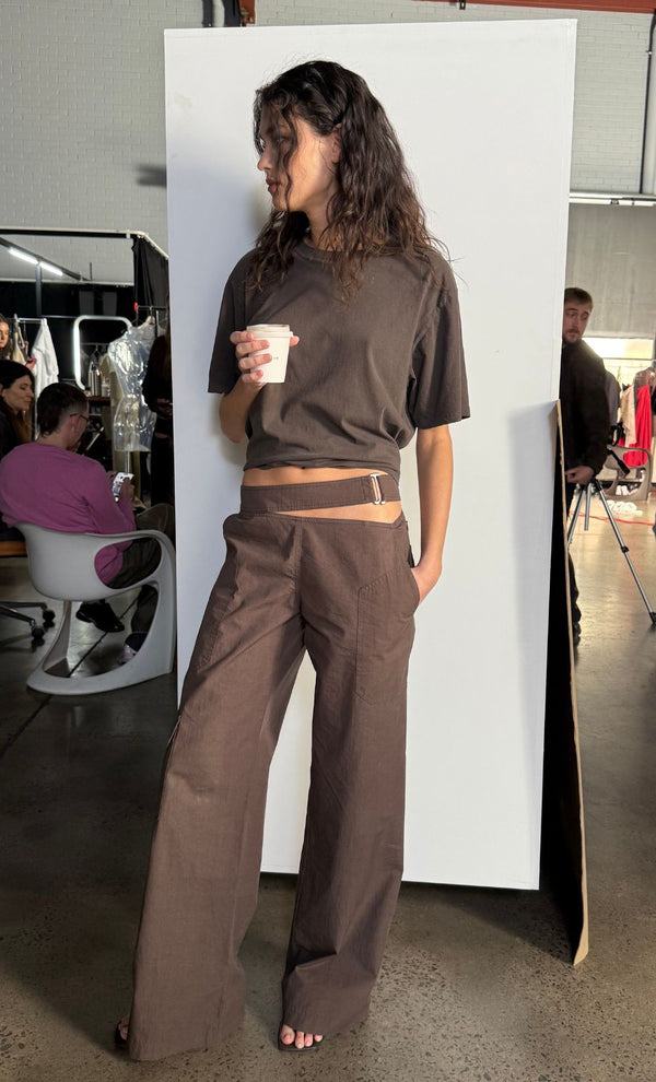 TOMMI PANT - DARK CHOCOLATE
