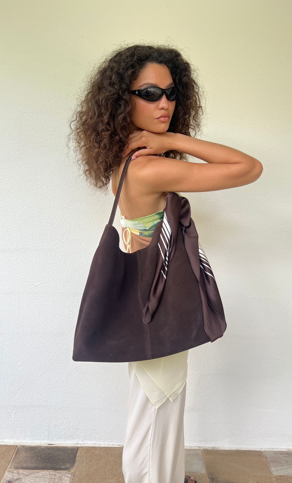 ELSIE TOTE BAG - CHOC