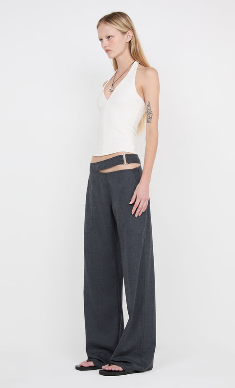 TOMMI TAILORED PANT - CHARCOAL