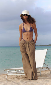 BOWEN DRAPE PANT - OLIVE