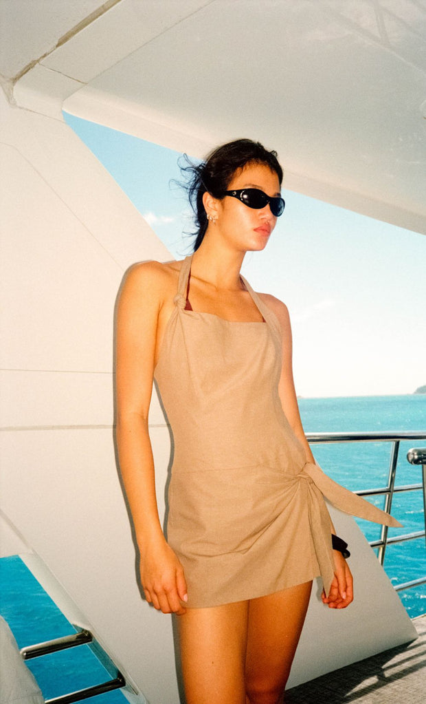 BOWEN PLAYSUIT - OLIVE