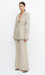 LAUREL WIDE LEG PANT - BONE