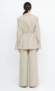 LAUREL TIE BLAZER - BONE