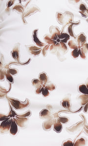 Pauline Halter Mini Dress in Hibiscus Floral Print by Bec + Bridge