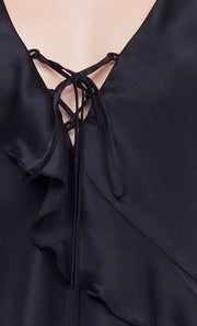 Chantilly Silk Frill Cami in Black by Bec + Bridge