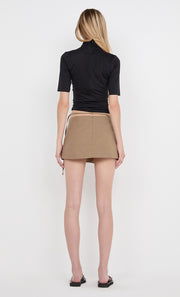 VIDA SKIVVY TOP - BLACK