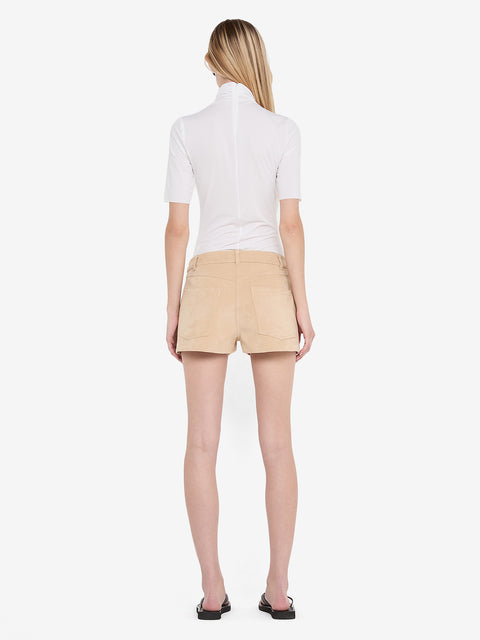 LYON MINI SHORT - NOUGAT