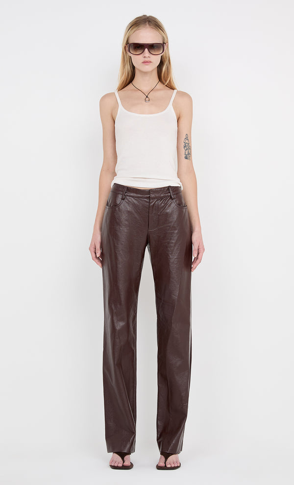 SCYLLA PANT - BURGUNDY