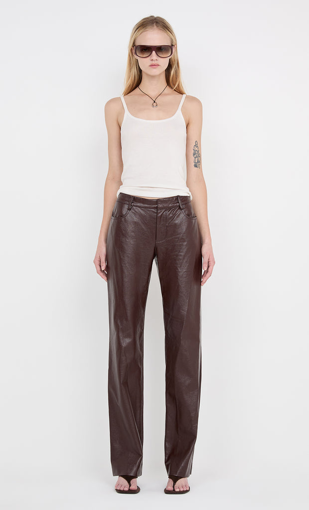 SCYLLA PANT - BURGUNDY
