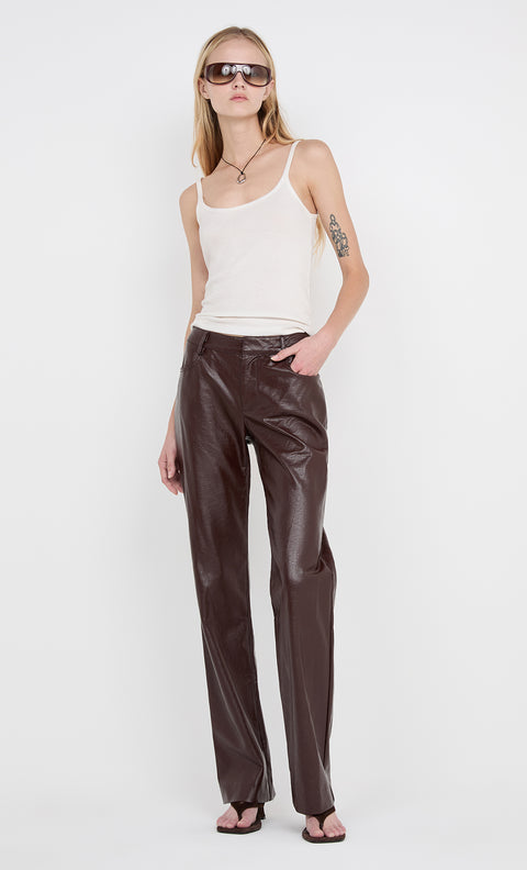 SCYLLA PANT - BURGUNDY
