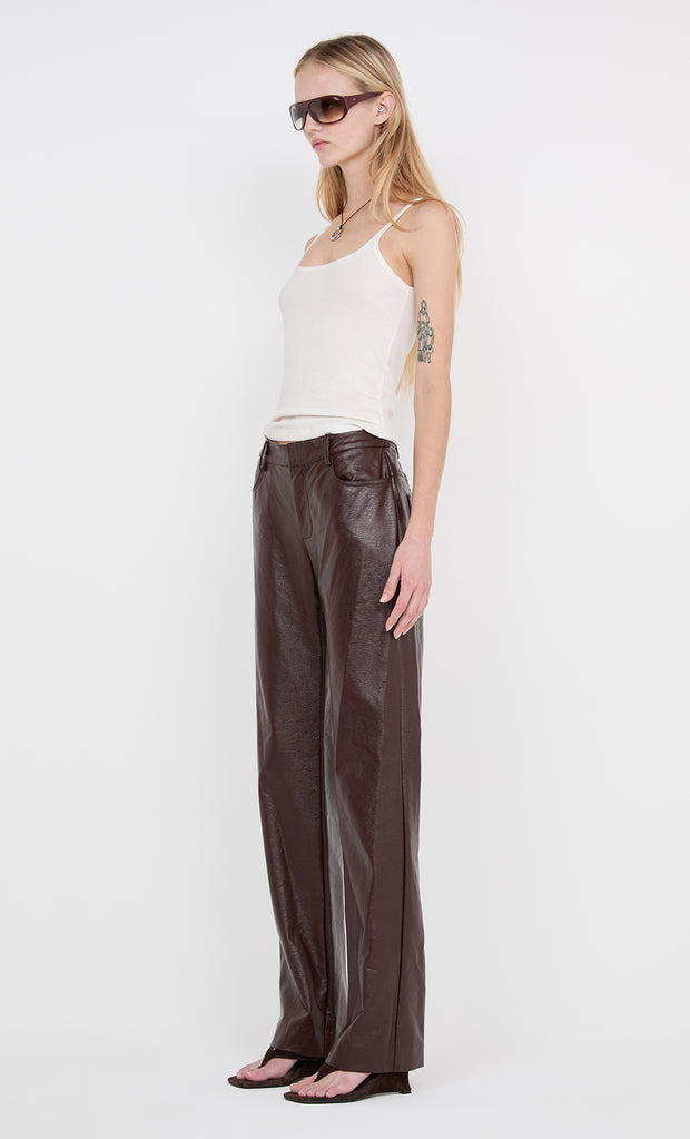 SCYLLA PANT - BURGUNDY