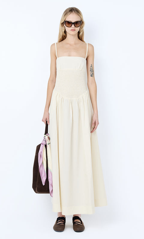 MARCELINE MAXI DRESS - CREAM