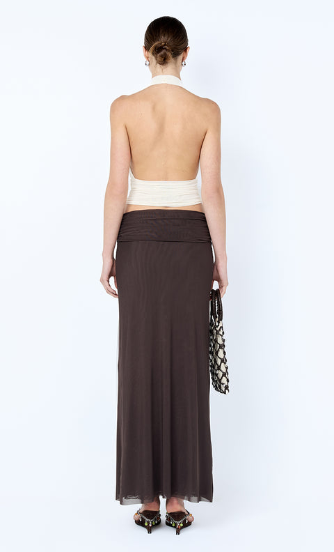 EVA DRAPE TOP - SNOW