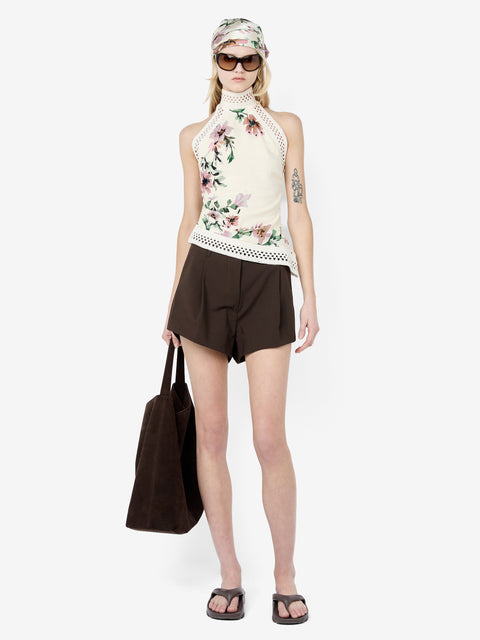 ALBI SHORT - ESPRESSO