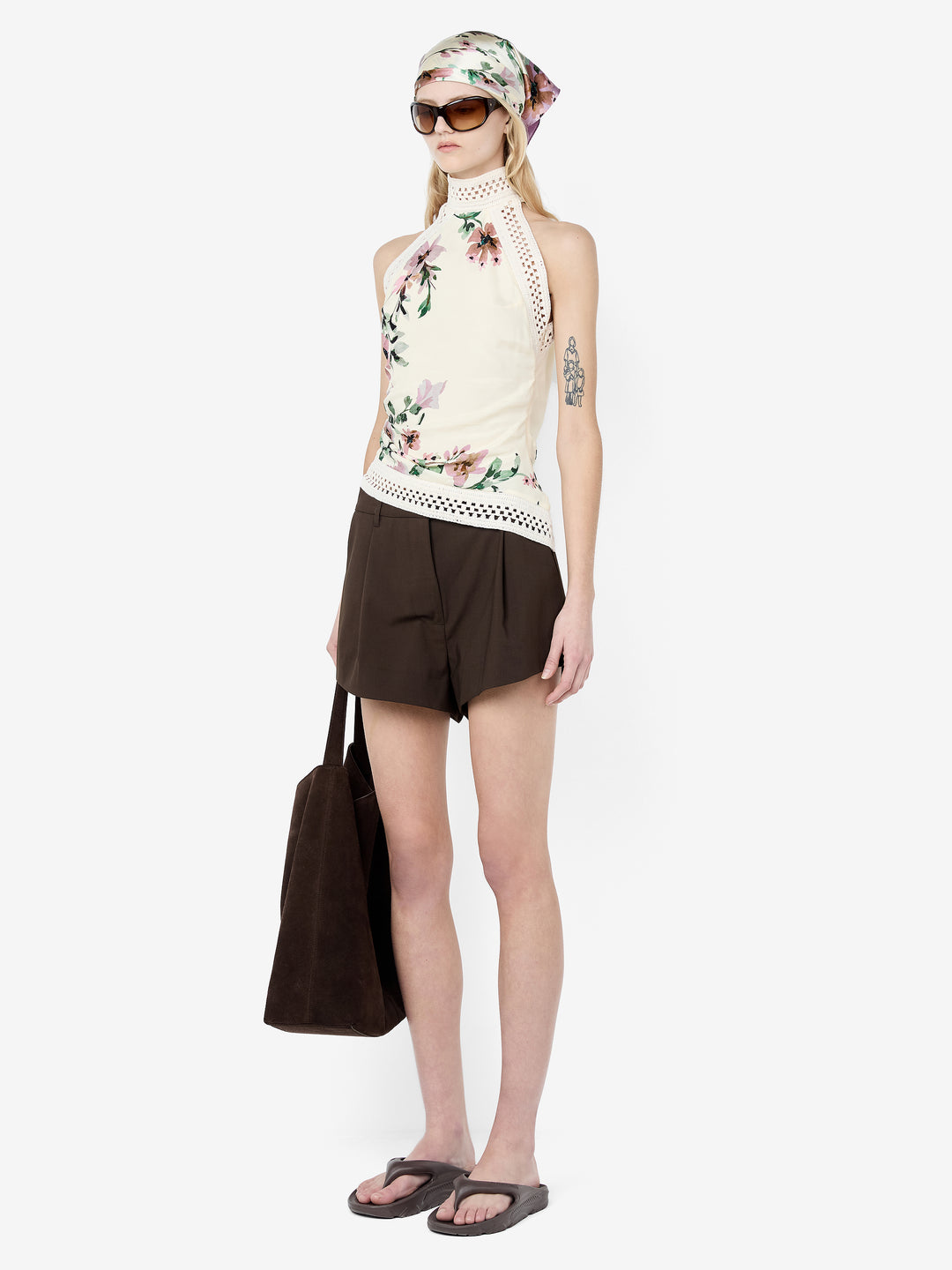 ALBI SHORT - ESPRESSO