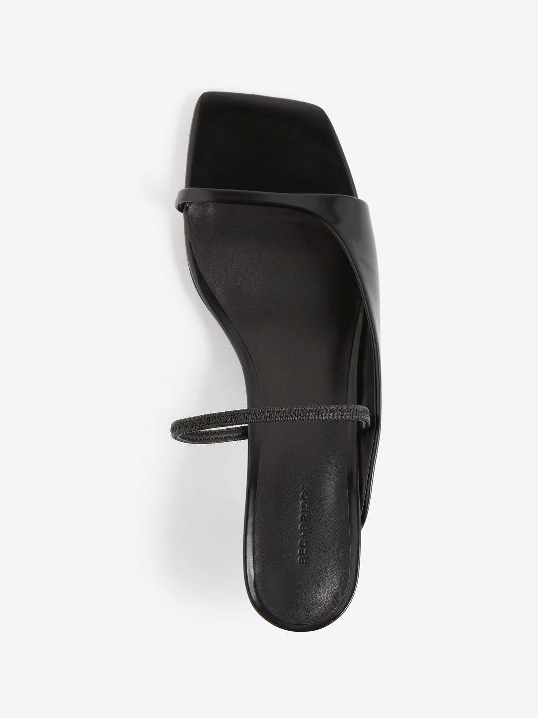 NIKITA KITTEN HEEL - BLACK LEATHER