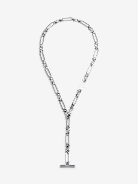 EVI CHAIN NECKLACE - SILVER
