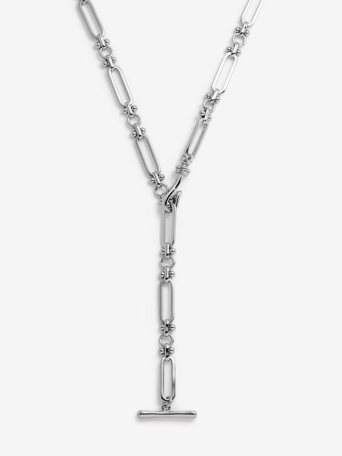 EVI CHAIN NECKLACE - SILVER