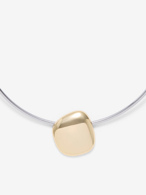 ORB CHOKER - SILVER/GOLD