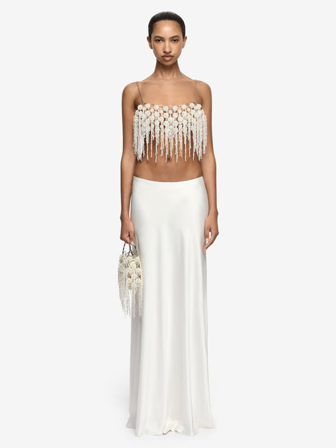 RIO BEAD BAG - PEARL/CHROME