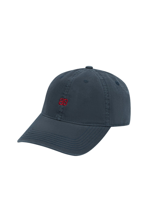 BB LOGO CAP - NAVY/BURGUNDY