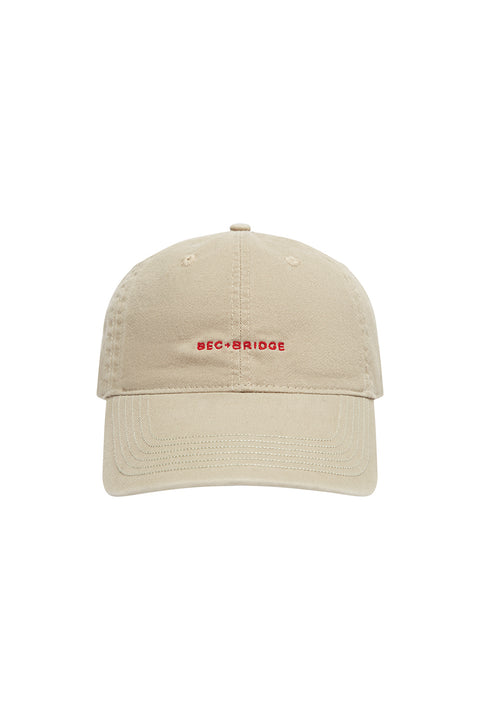 BEC + BRIDGE CAP - TAUPEE/RED