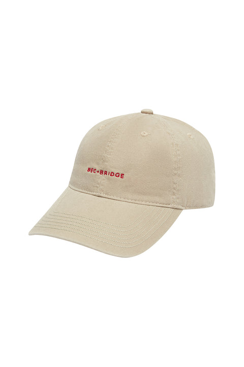 BEC + BRIDGE CAP - TAUPEE/RED