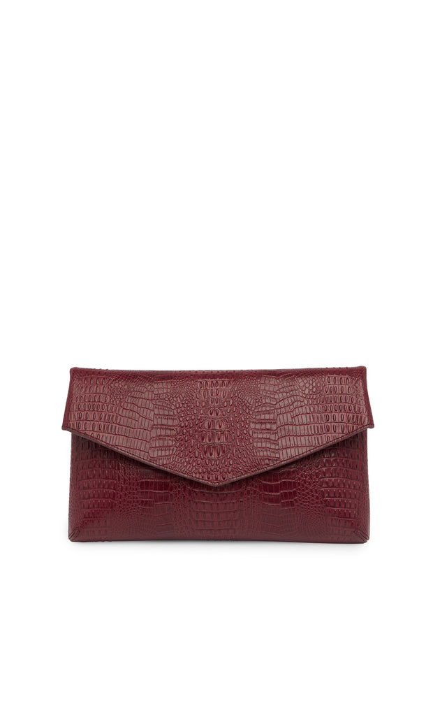 LENA POUCH - OX BLOOD