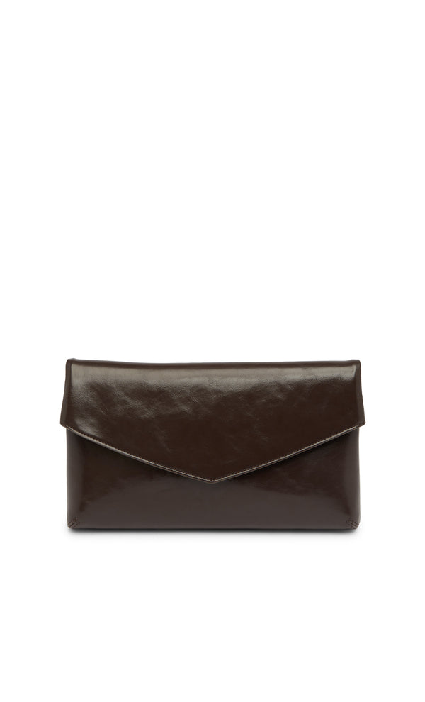 AVA POUCH - DARK CHOCOLATE