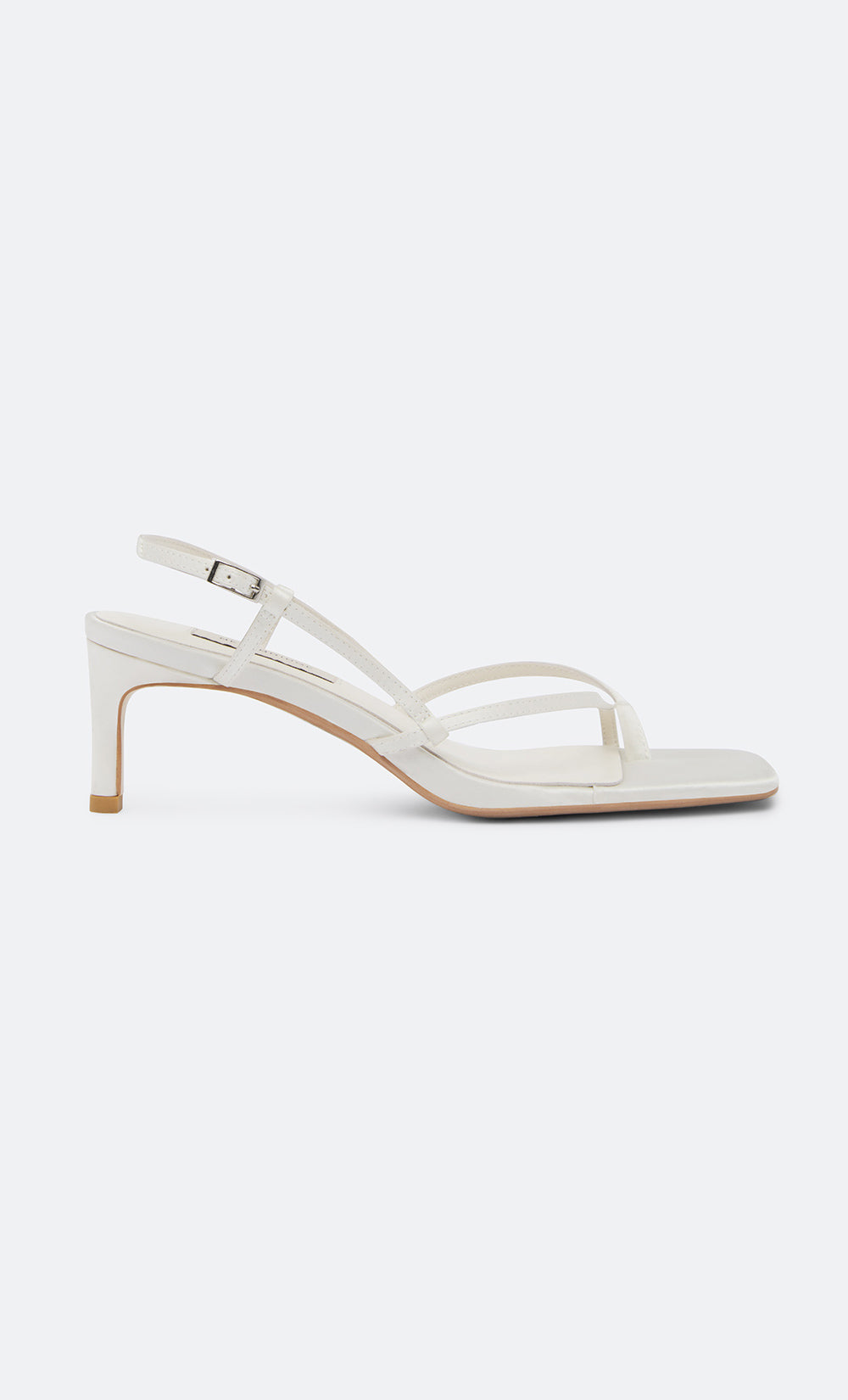 KATE MID HEEL - IVORY