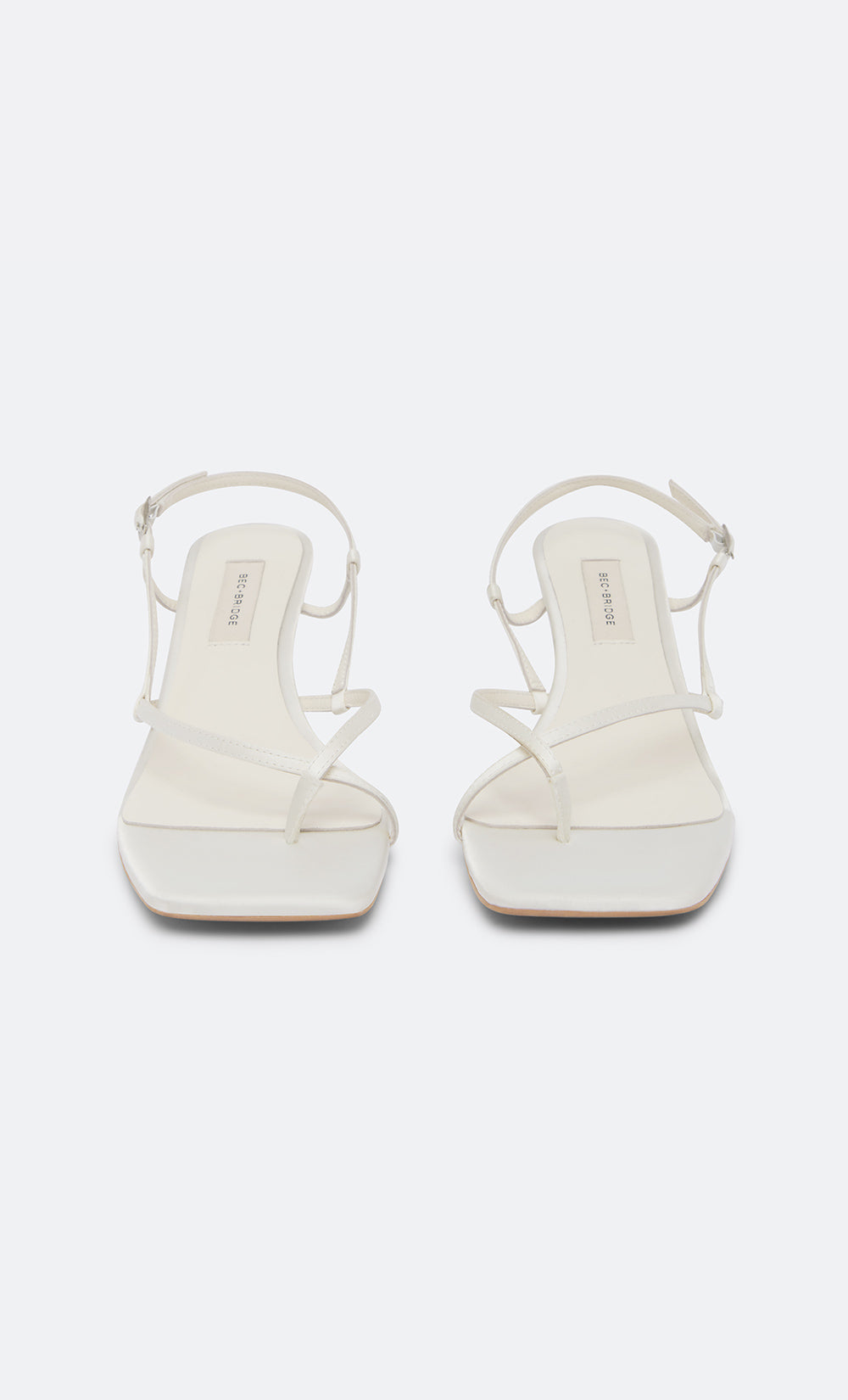 KATE MID HEEL - IVORY