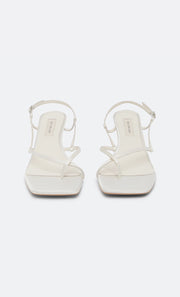 KATE MID HEEL - IVORY