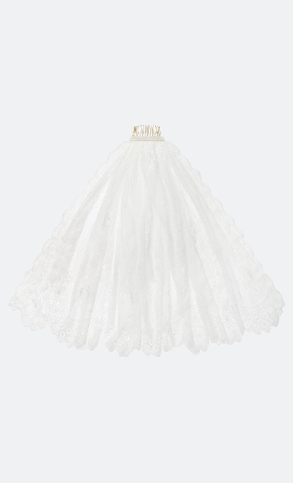 FLORENCE MINI VEIL - WHITE