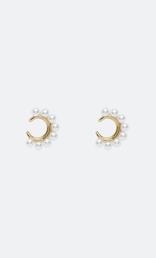 SADIE EAR CUFF - WHITE PEARL